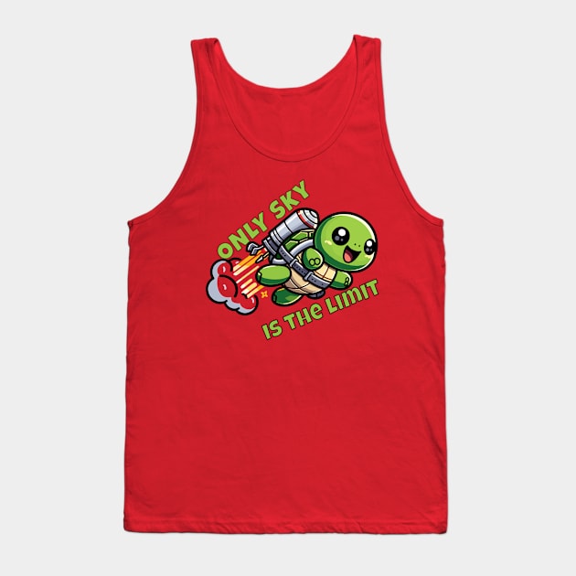 Only sky is the limit Tank Top by Epic Shirt Store